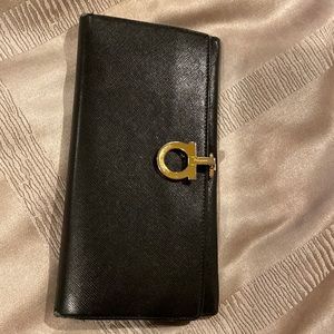 Salvador Ferragamo lather wallet
